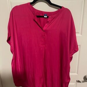 Old Navy Fuchsia Blouse